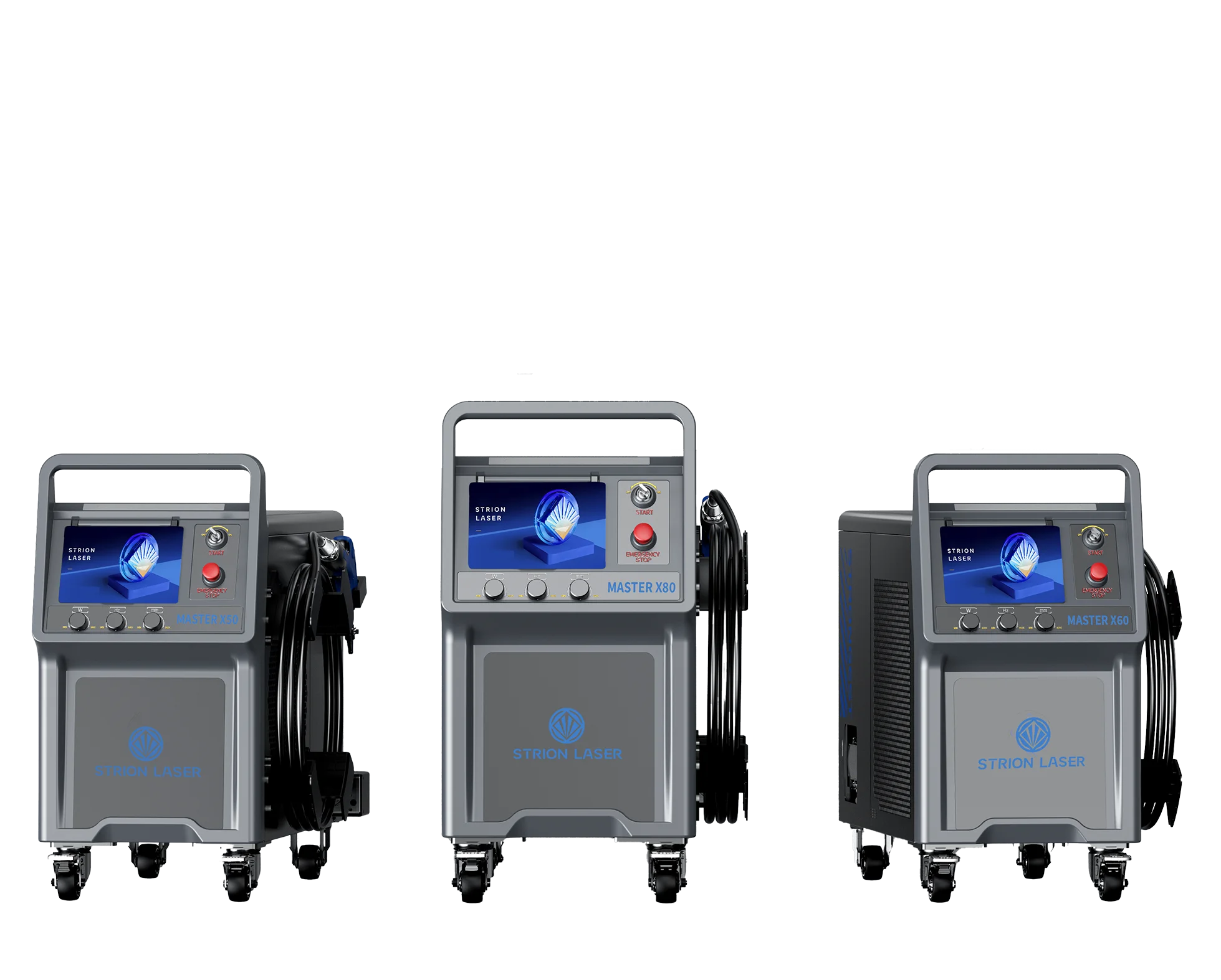 Gamme STRION MASTER — stations de soudure laser X30, X80, X60